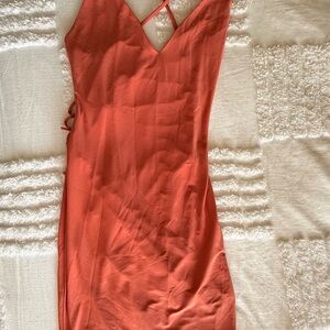 Naked Wardrobe Backless Mini Dress